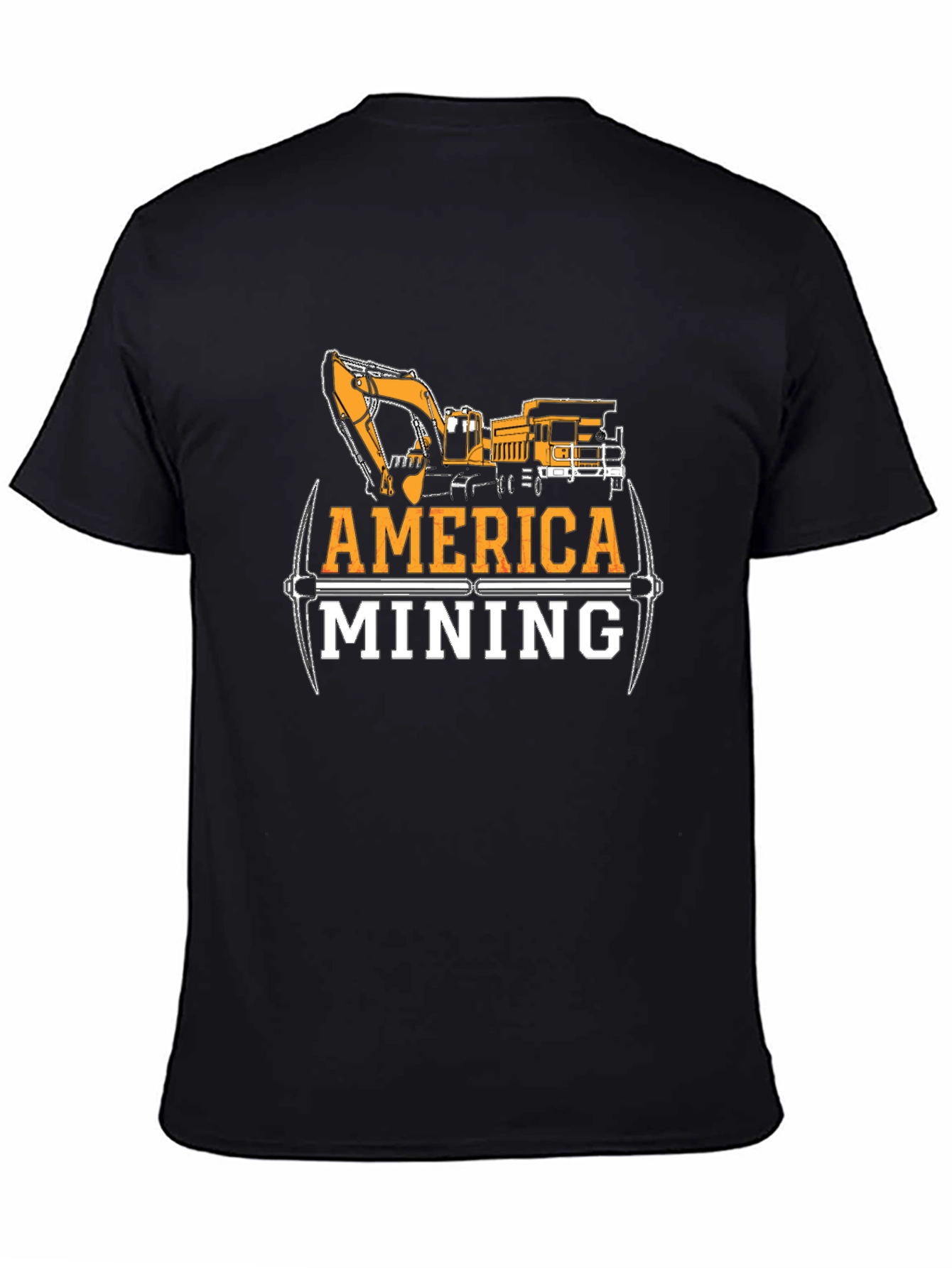 America Mining Black T-Shirt