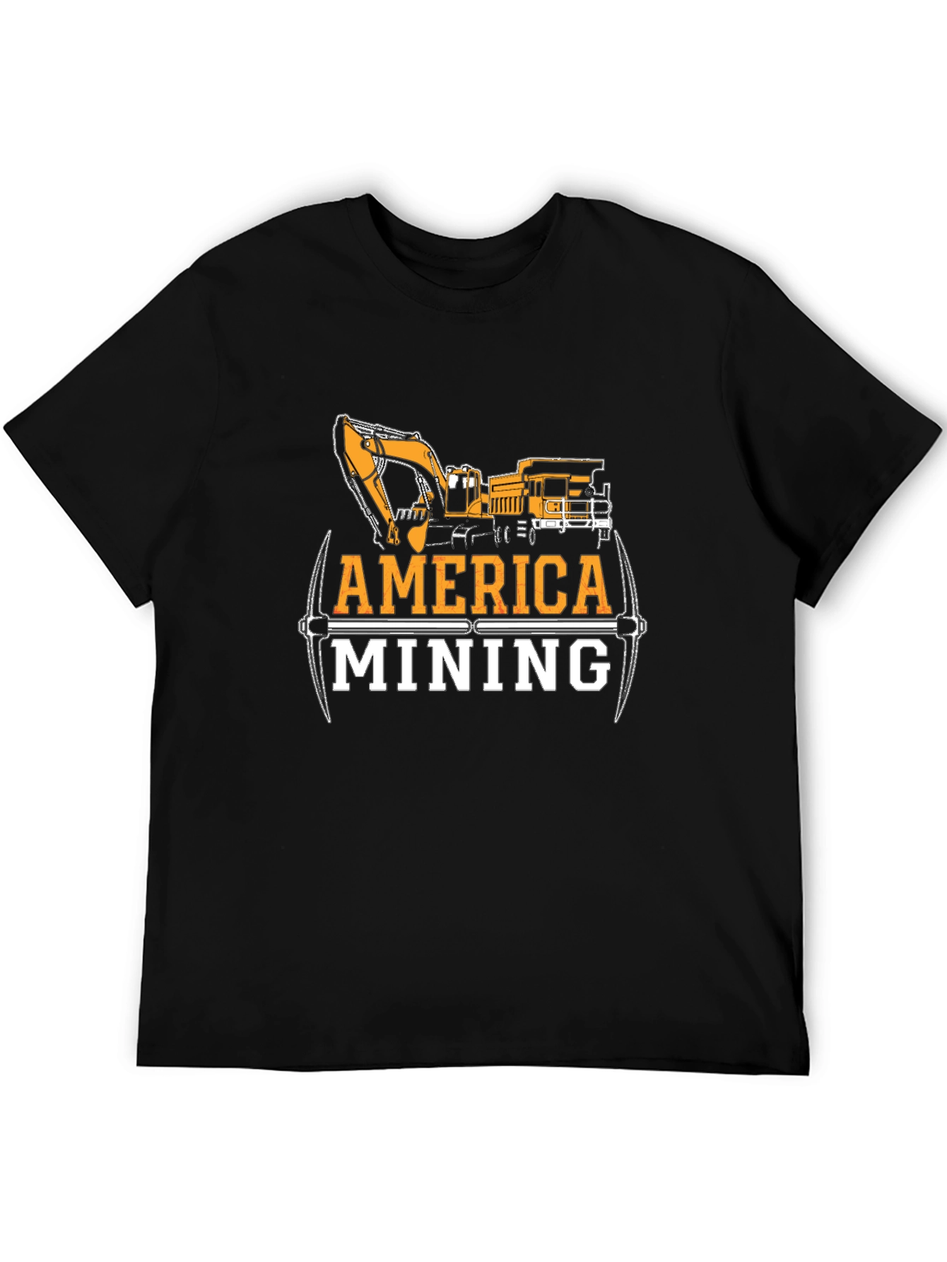 America Mining Black T-Shirt