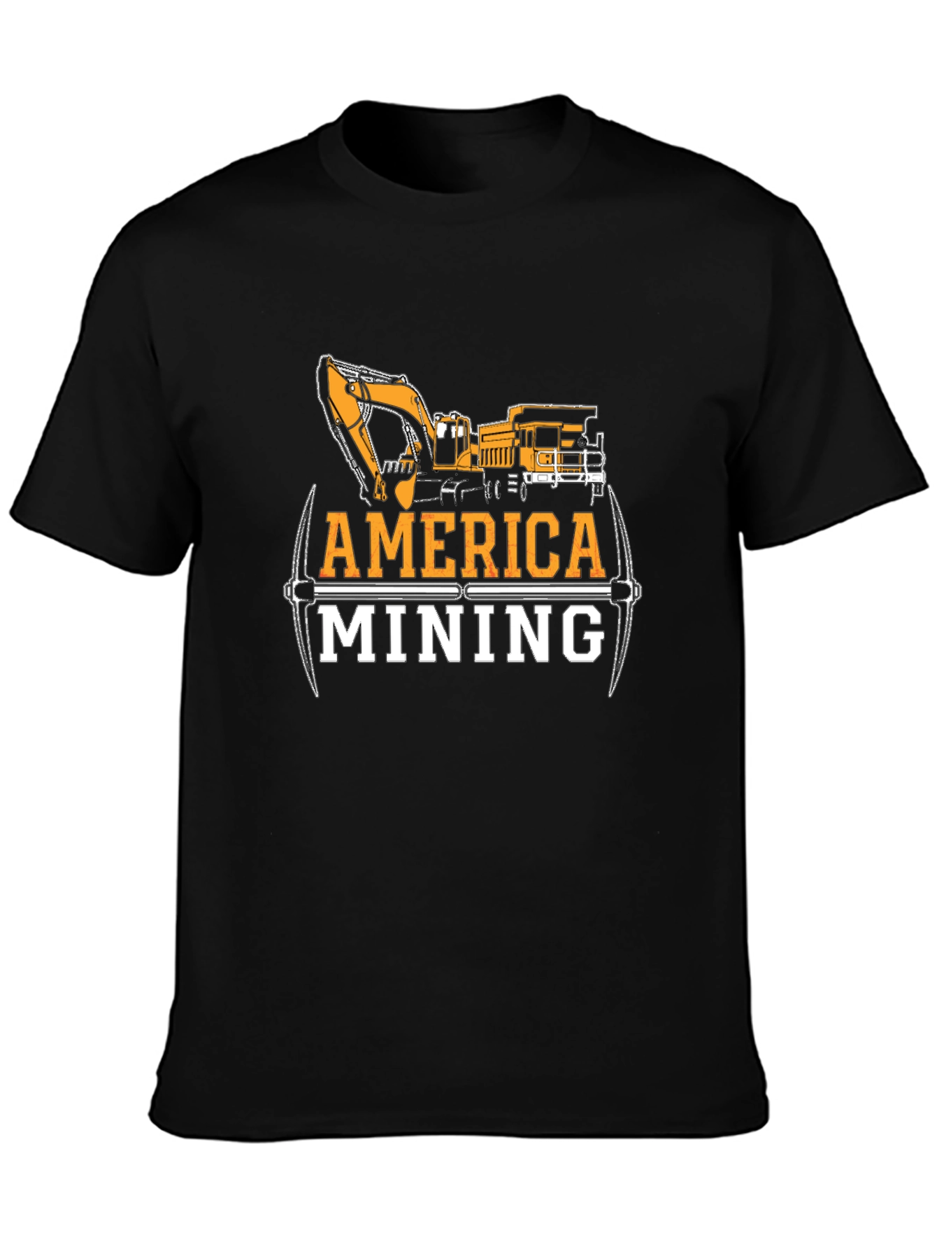 America Mining Black T-Shirt