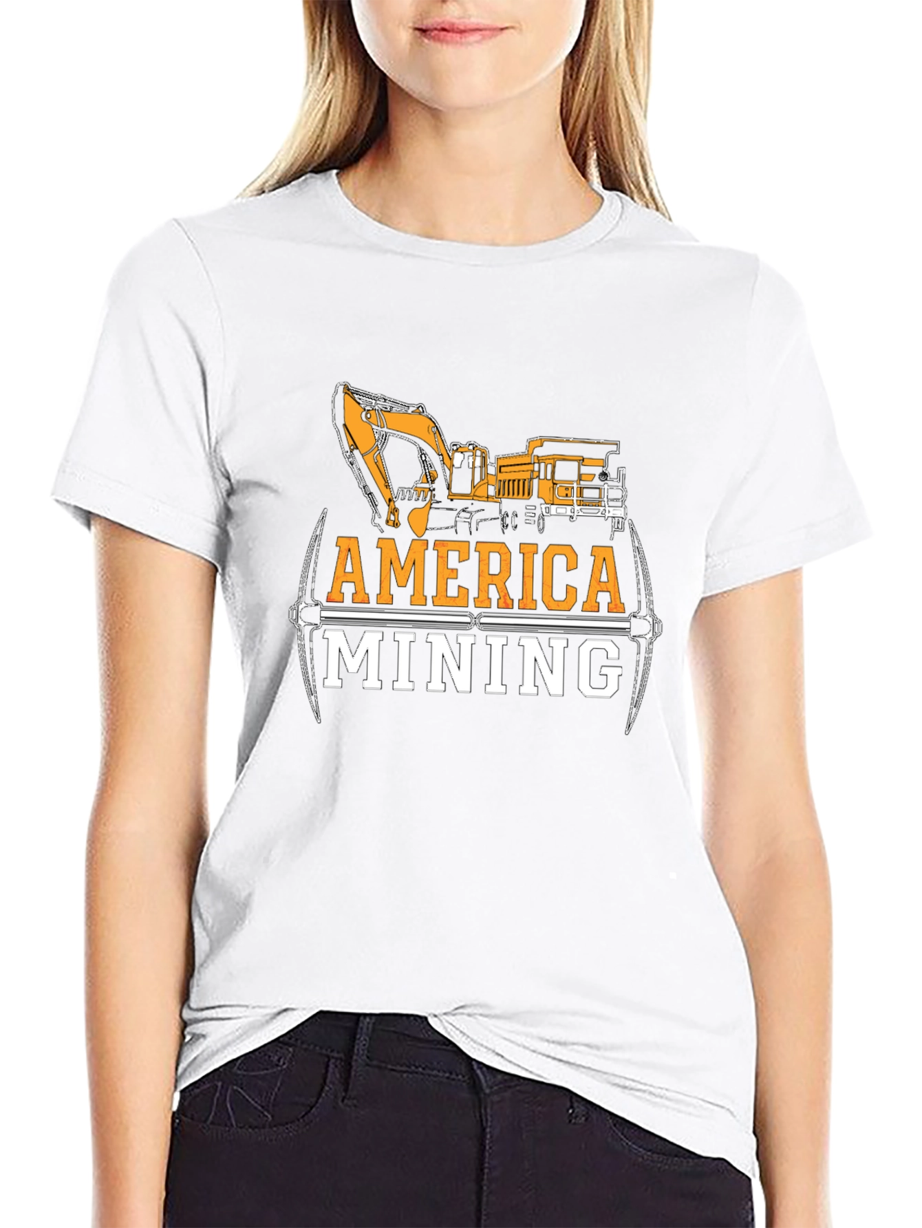 America Mining Black T-Shirt