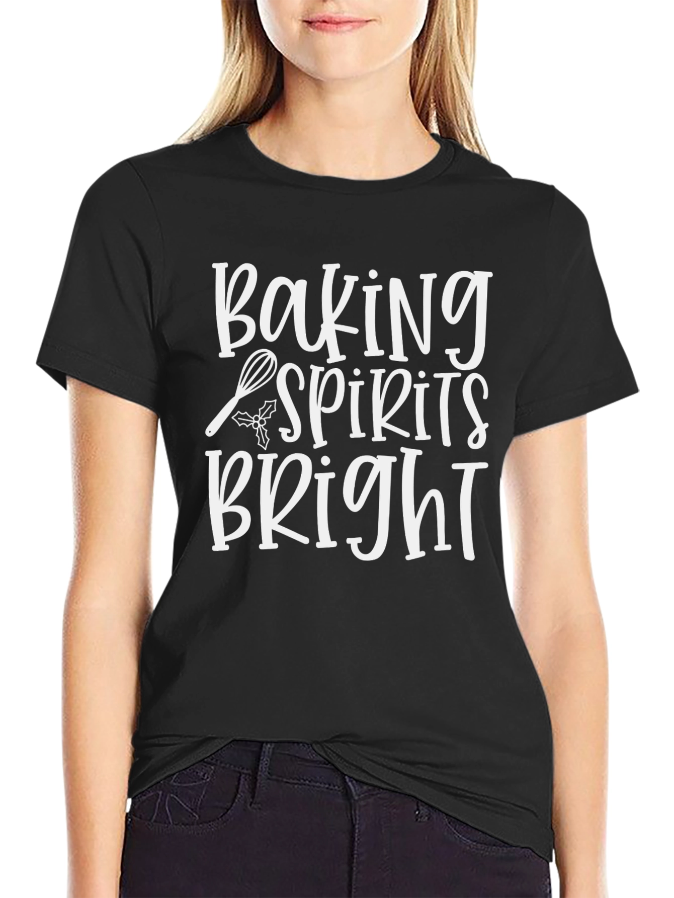 Baking Spirits Bright T-Shirt Holiday Tee