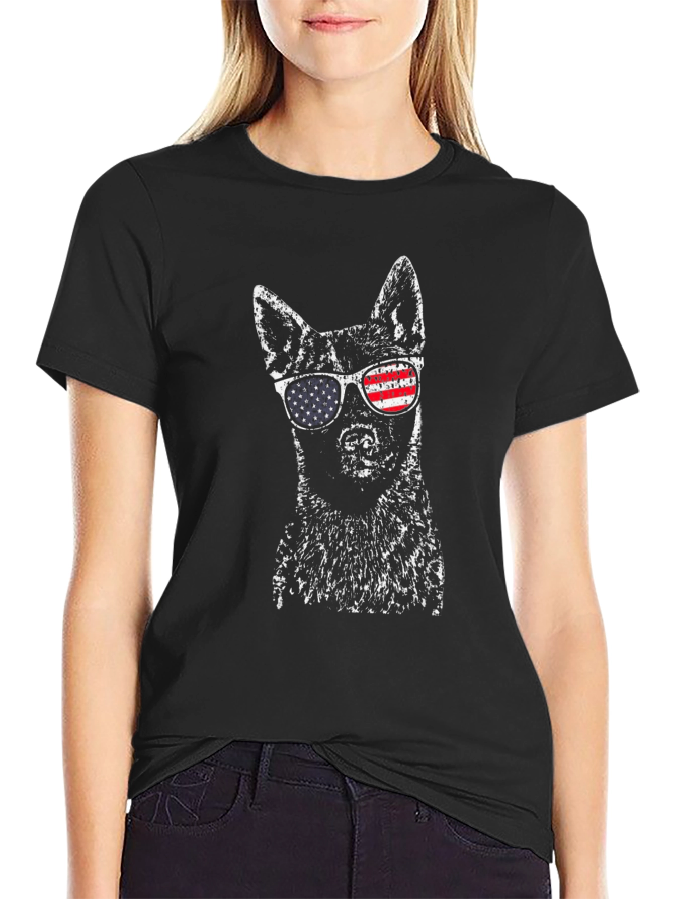 American Dog Graphic Tee
