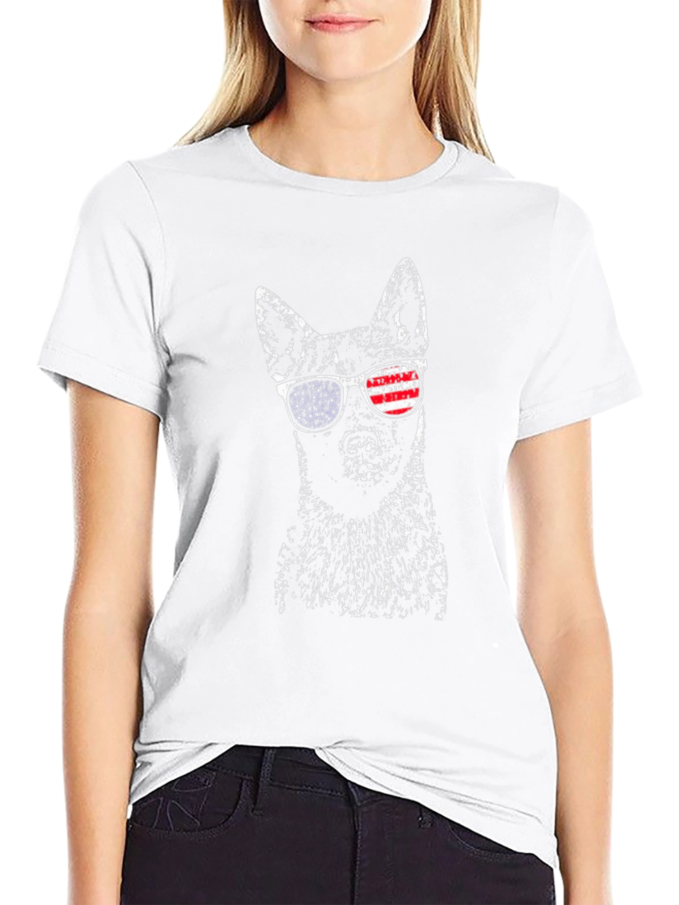 American Dog Graphic Tee