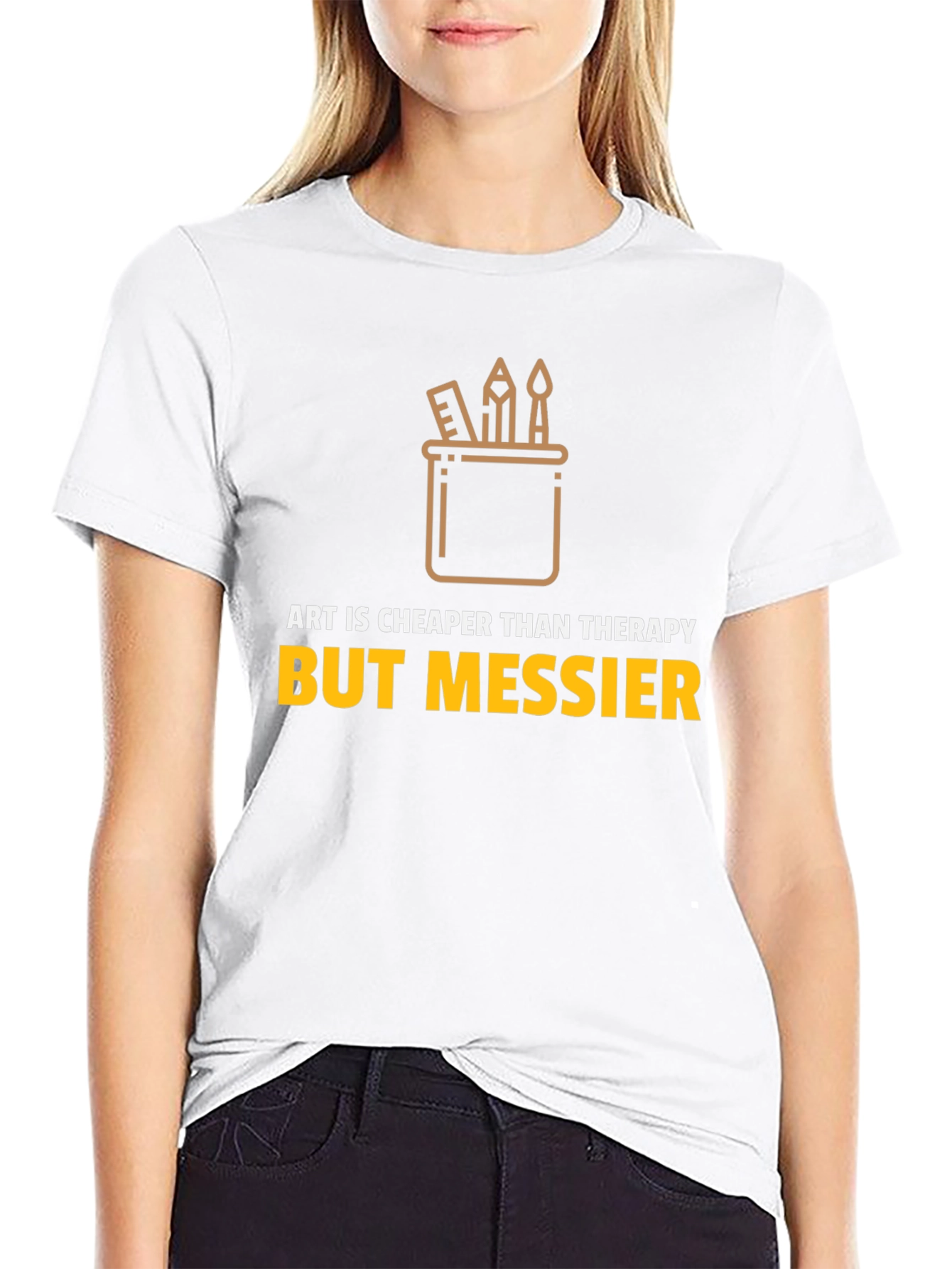 Art Therapy T-Shirt - Creative Gift Idea