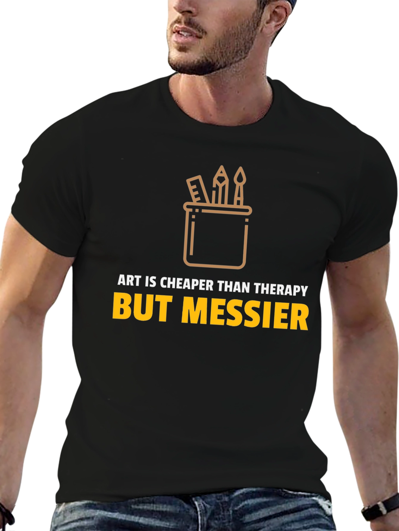 Art Therapy T-Shirt - Creative Gift Idea