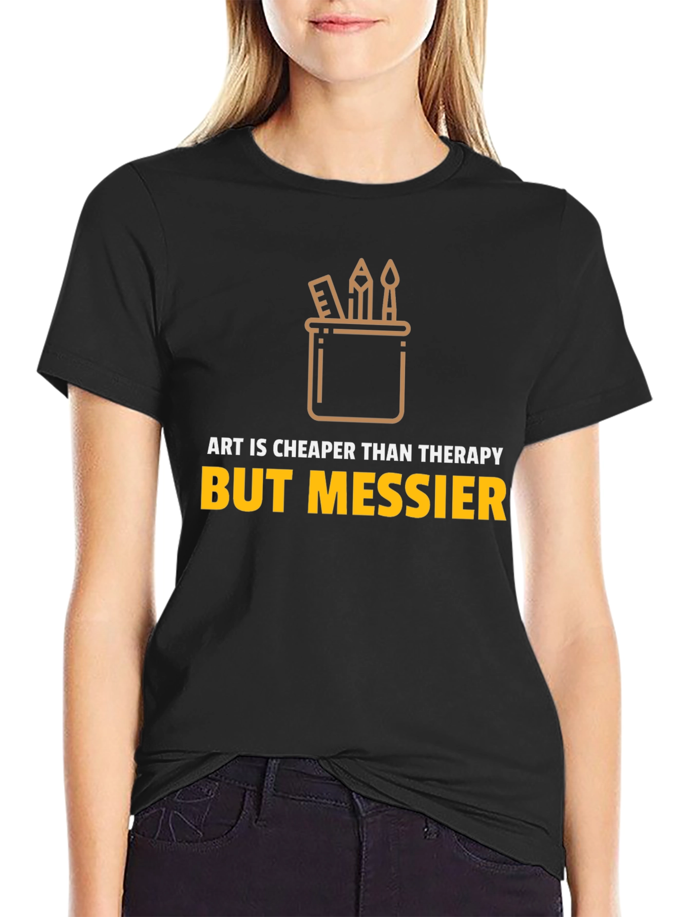 Art Therapy T-Shirt - Creative Gift Idea