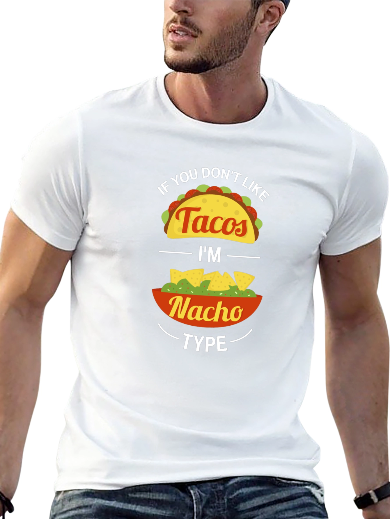 Funny Taco Nacho Graphic Tee