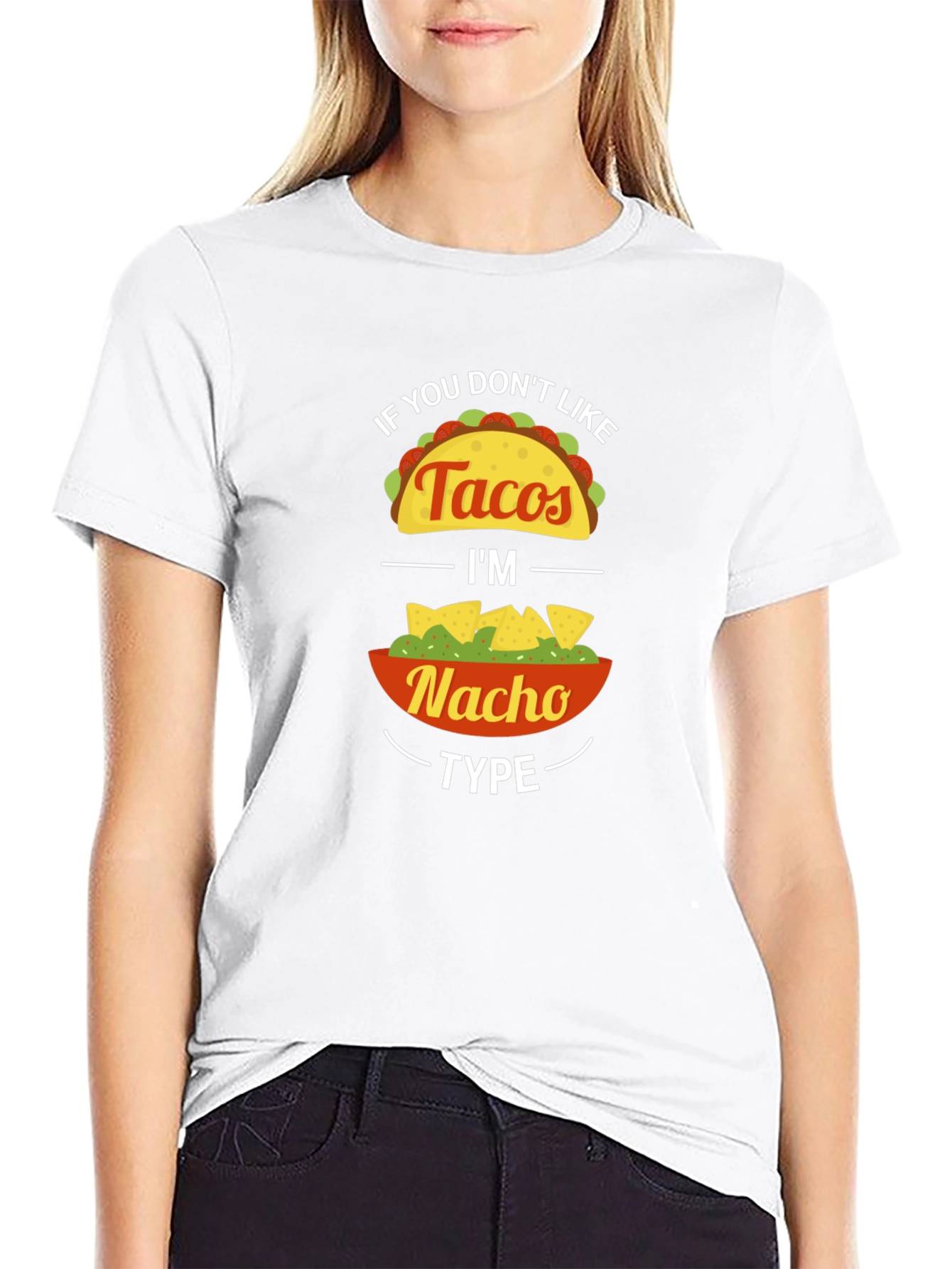 Funny Taco Nacho Graphic Tee