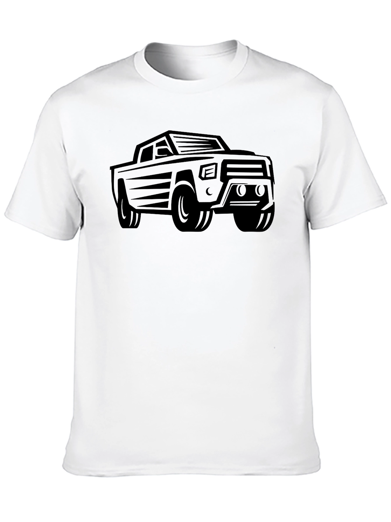 Black Truck Graphic Tee - Bold Statement Shirt