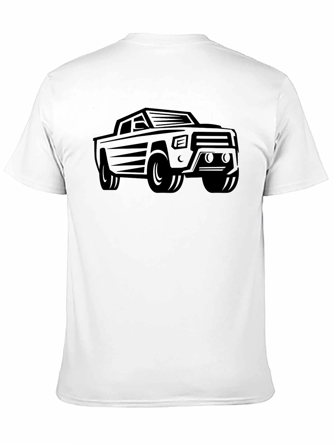 Black Truck Graphic Tee - Bold Statement Shirt