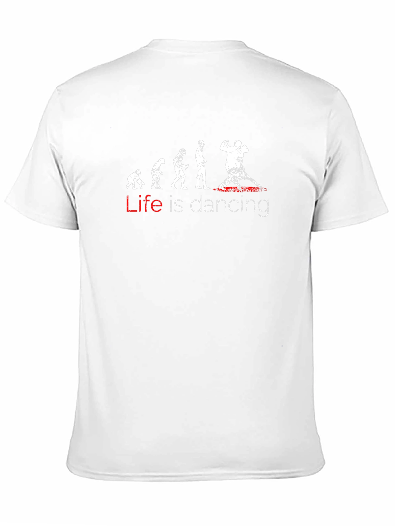 Life Is Dancing Evolution T-Shirt