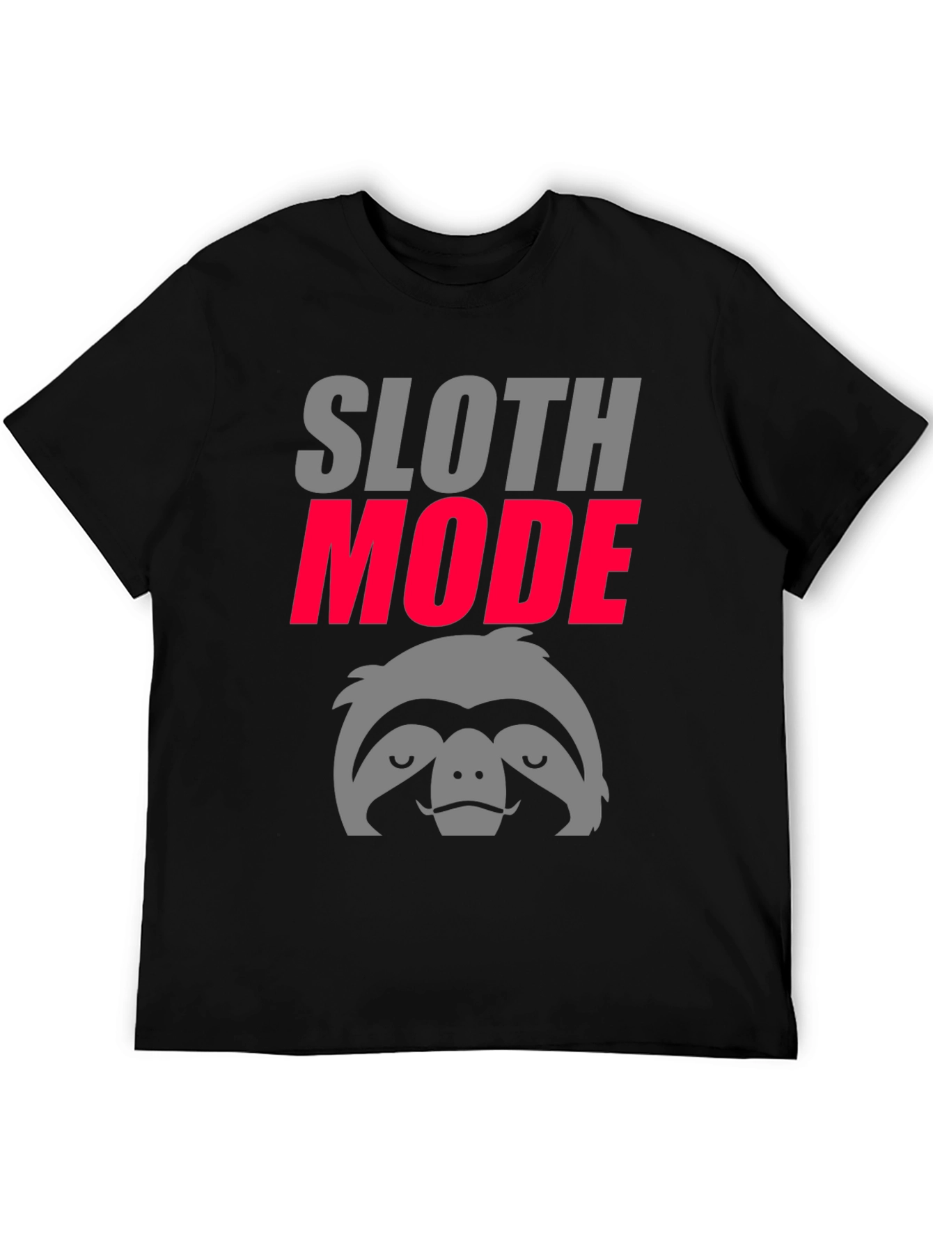 Sloth Mode Graphic Tee - Lazy Day Comfort