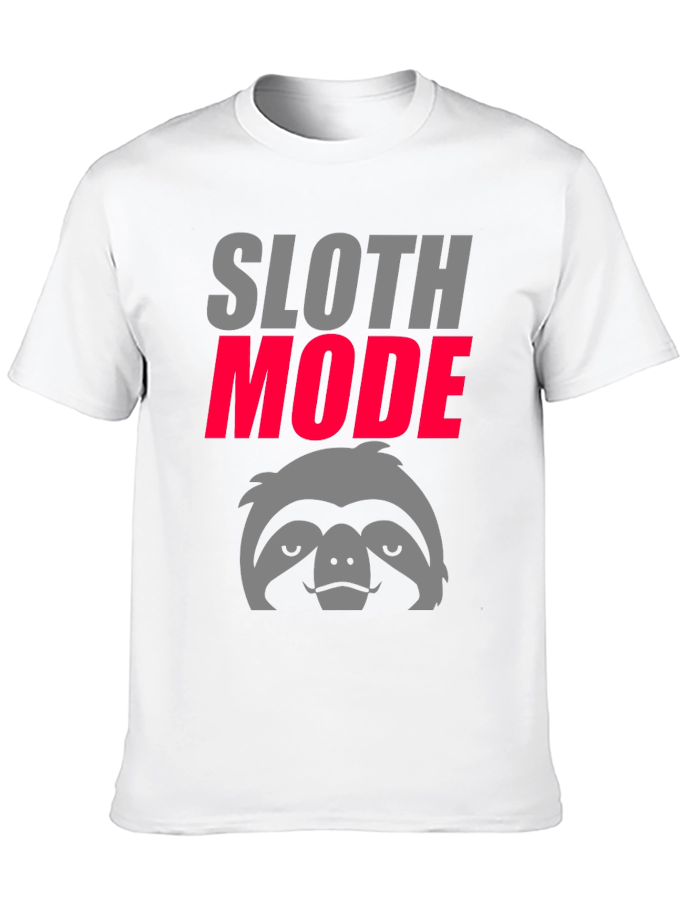Sloth Mode Graphic Tee - Lazy Day Comfort