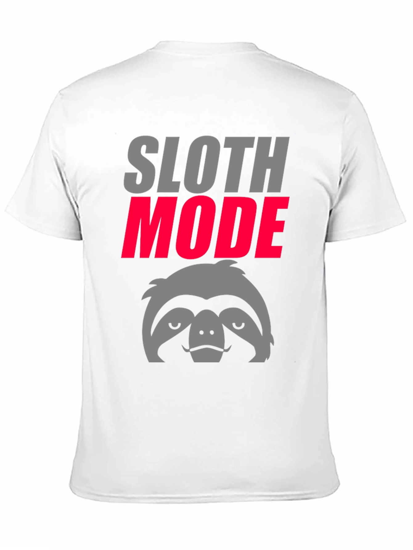 Sloth Mode Graphic Tee - Lazy Day Comfort