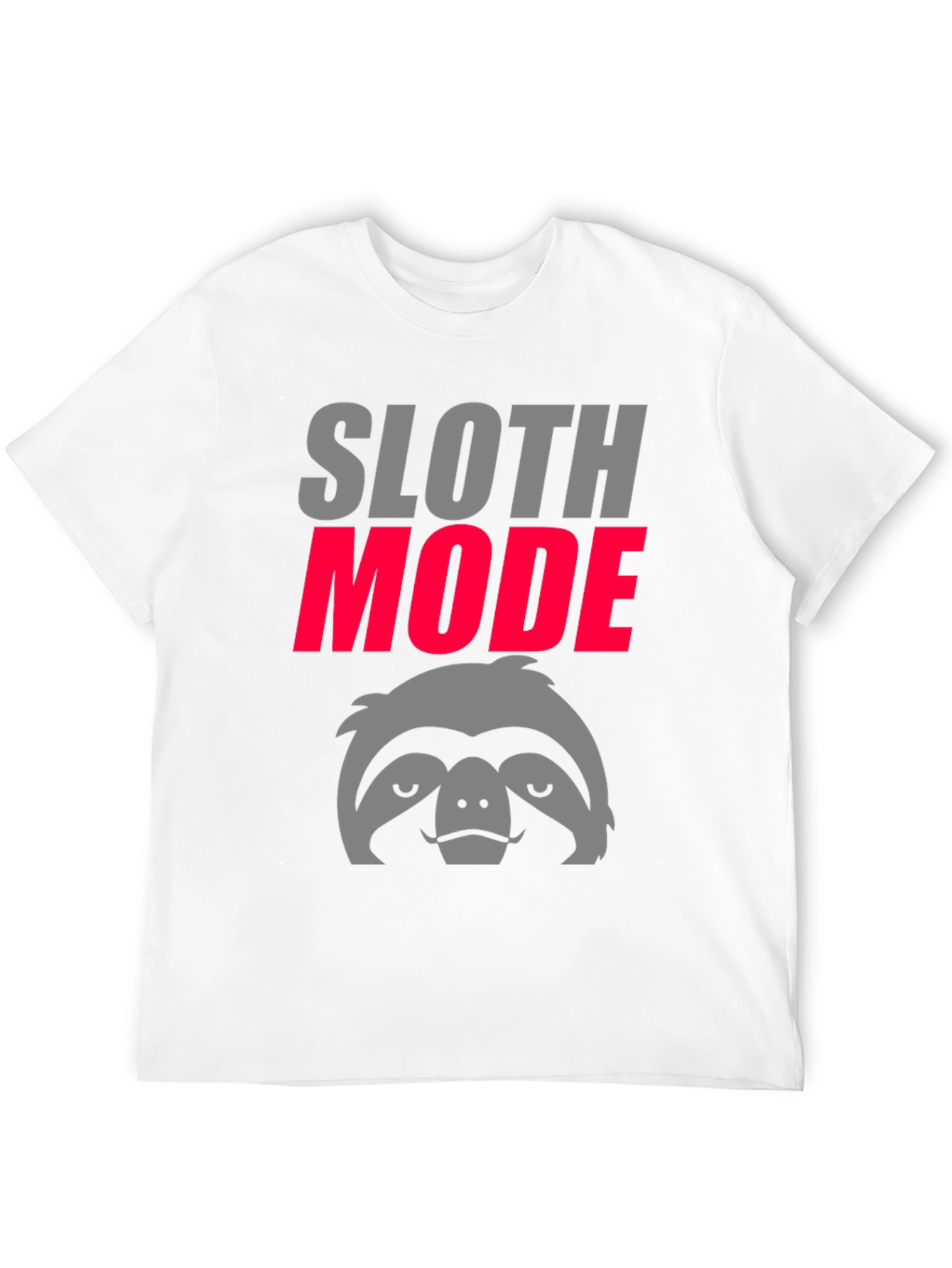 Sloth Mode Graphic Tee - Lazy Day Comfort