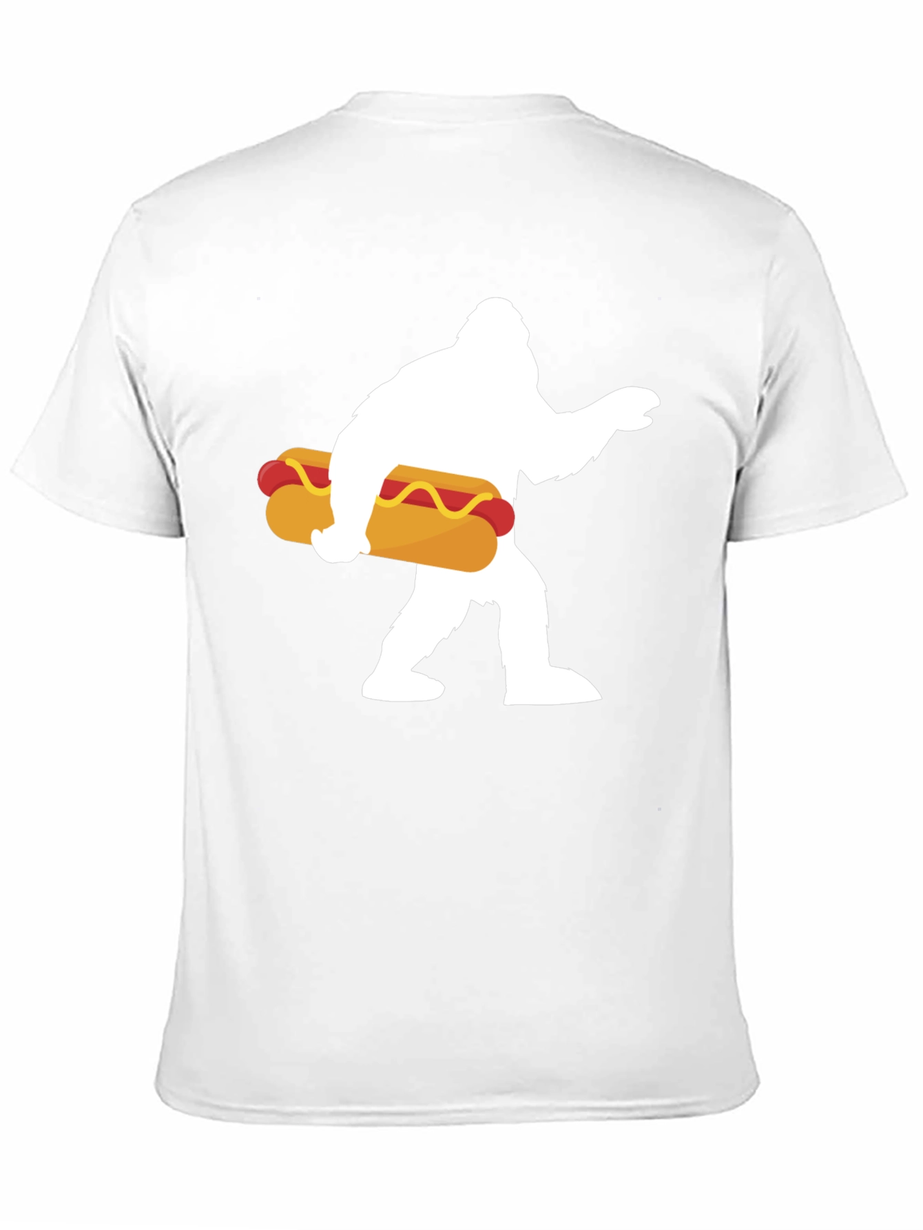 Sasquatch Hotdog Graphic T-Shirt