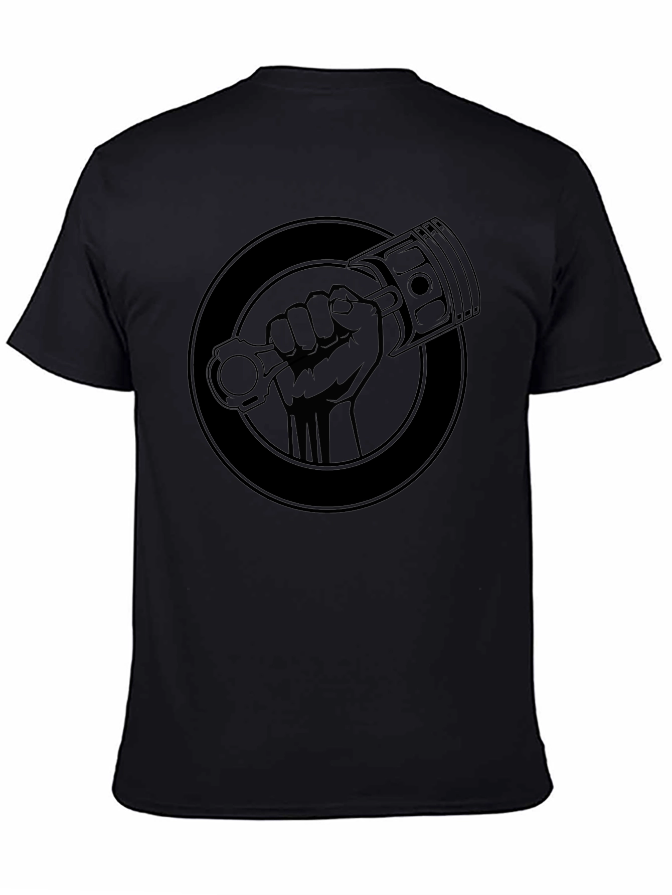 Piston Power T-Shirt - Black Graphic Tee