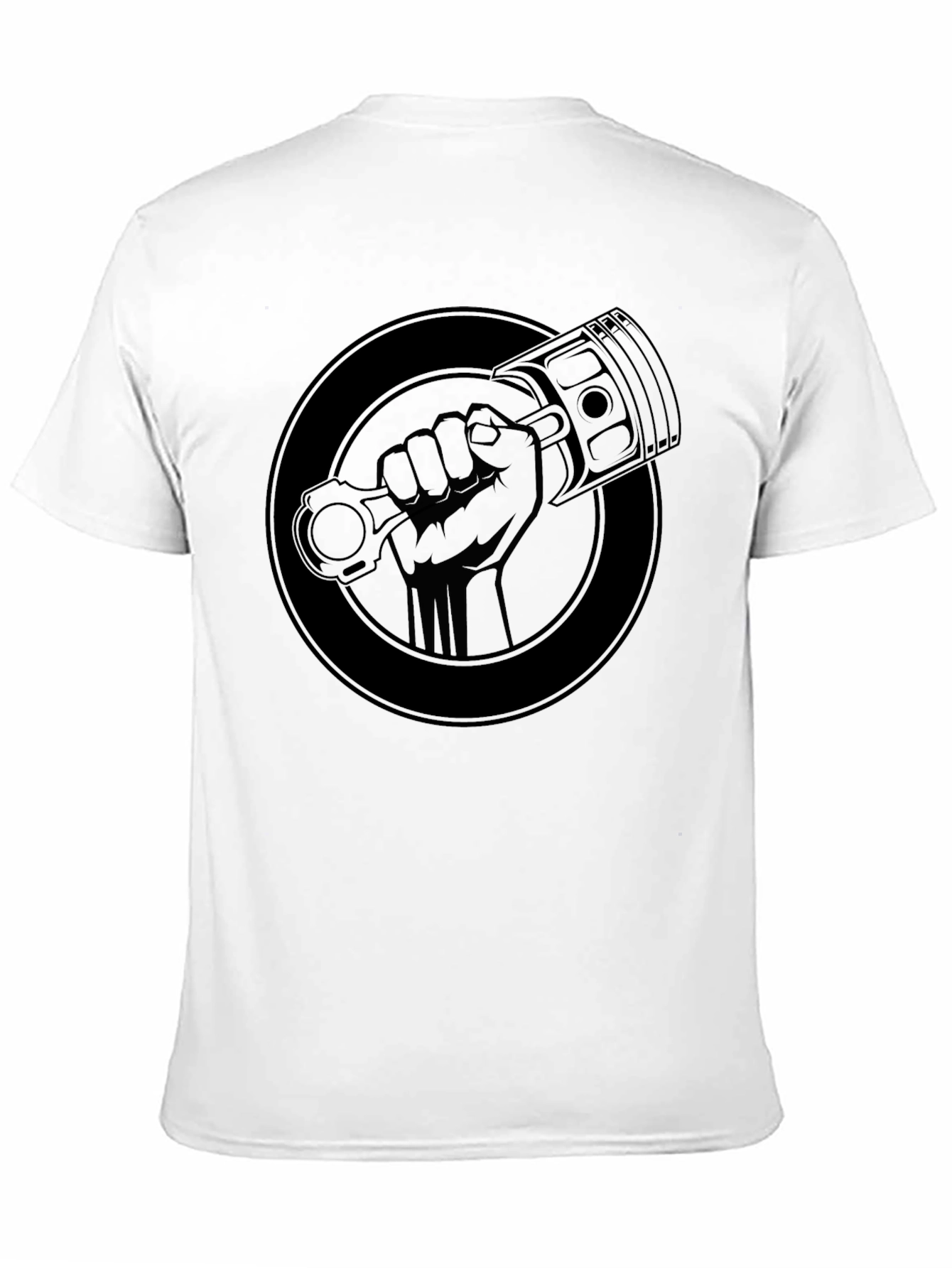 Piston Power T-Shirt - Black Graphic Tee