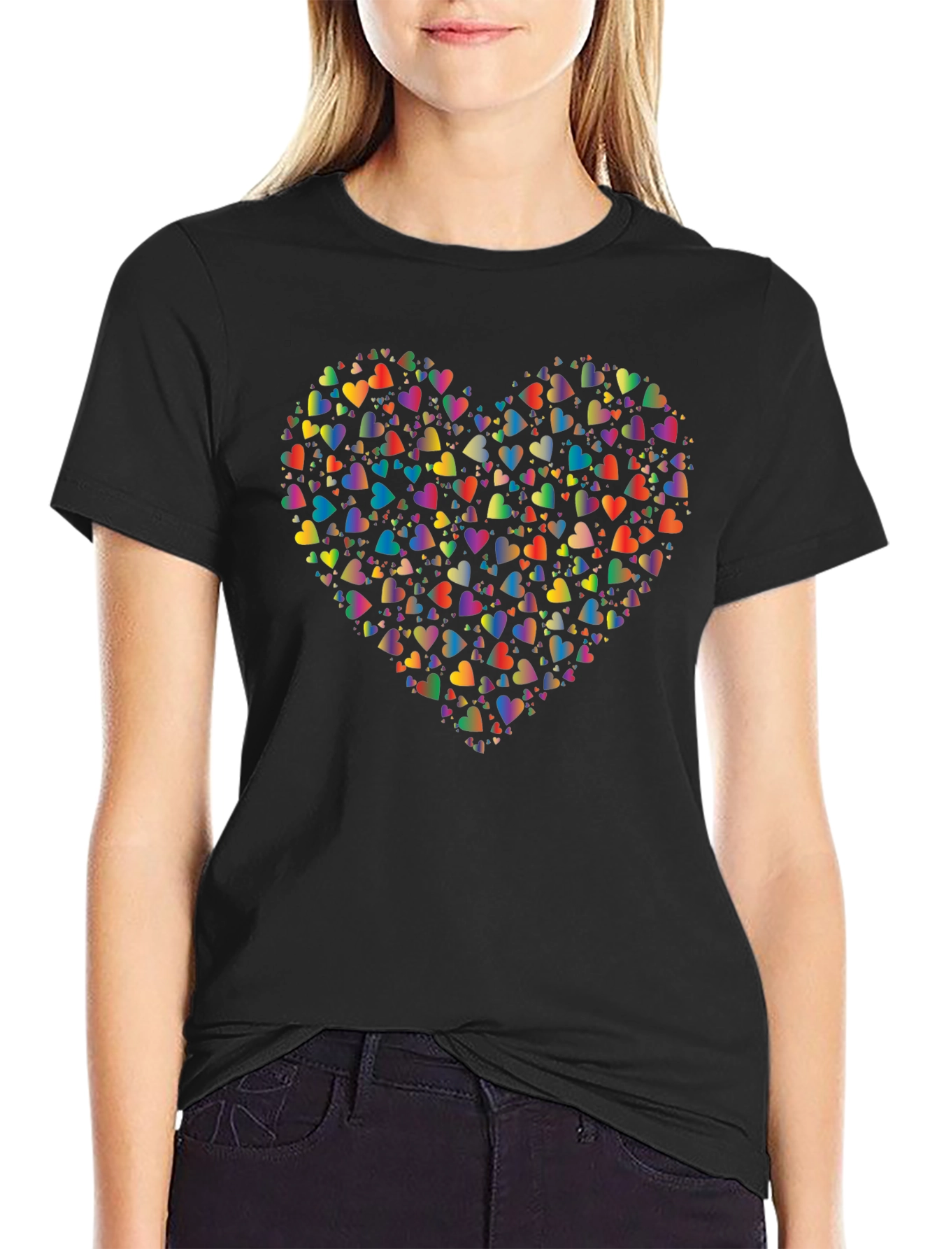 Rainbow Heart T-Shirt - Love & Pride Tee