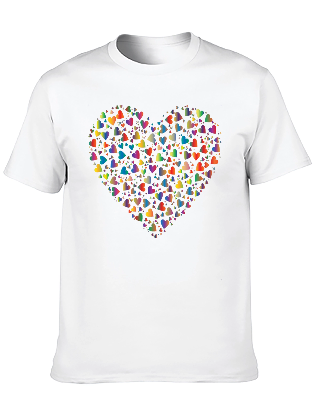Rainbow Heart T-Shirt - Love & Pride Tee