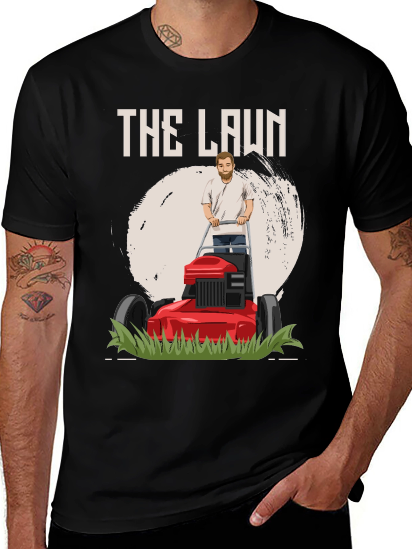 The Lawn T-Shirt - Mowing Humor Tee