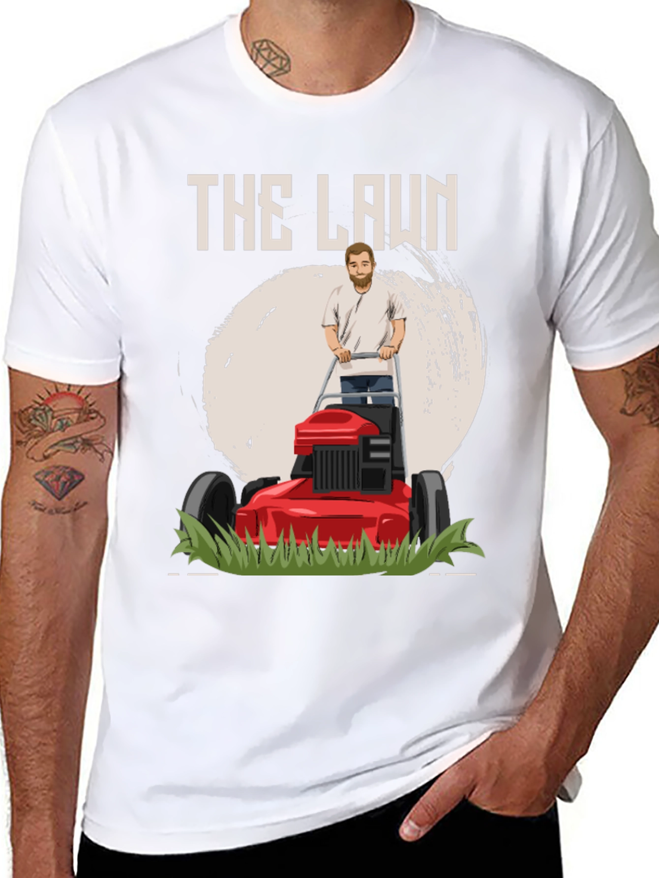 The Lawn T-Shirt - Mowing Humor Tee