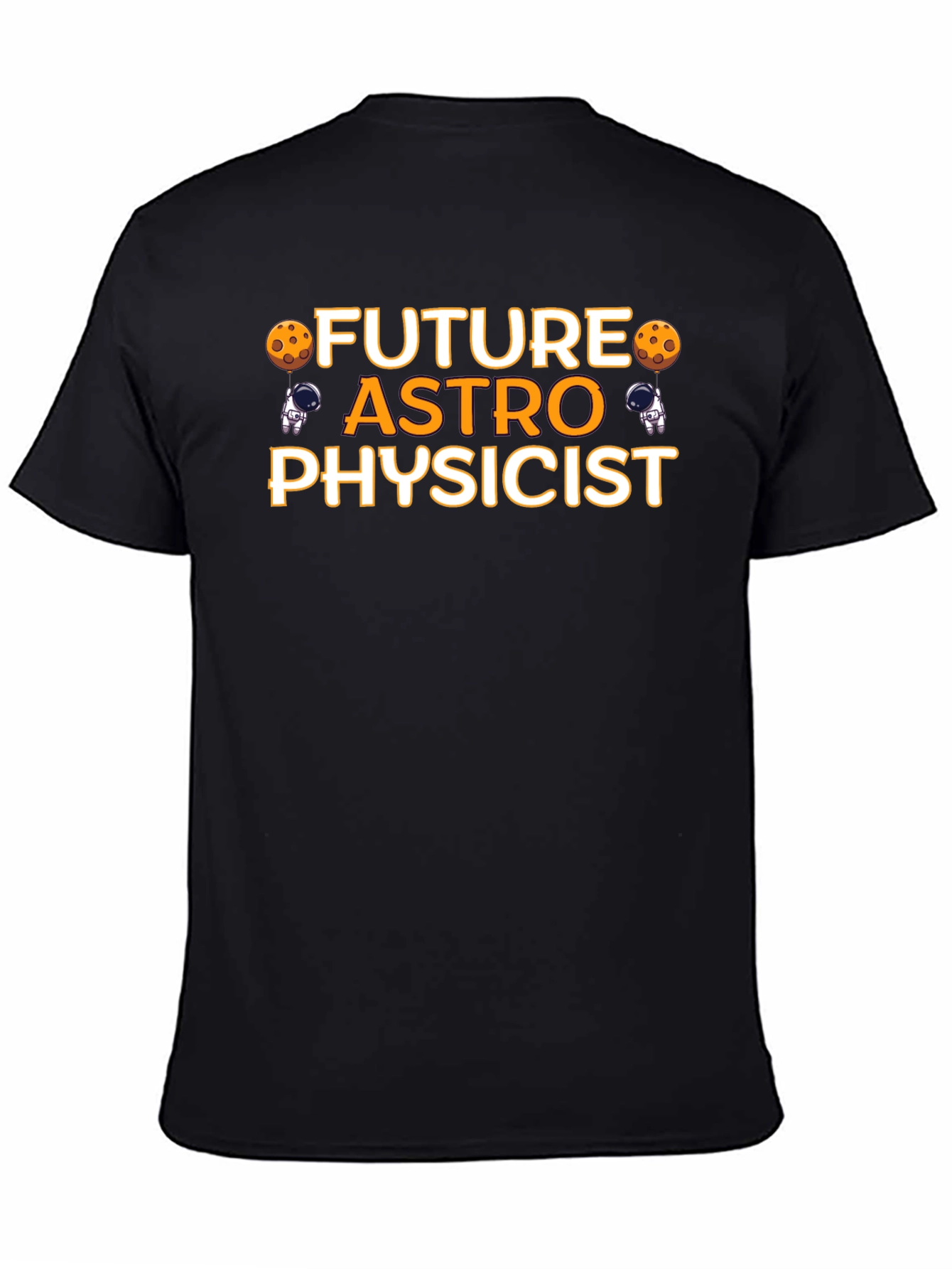 Future Astrophysicist Black T-Shirt
