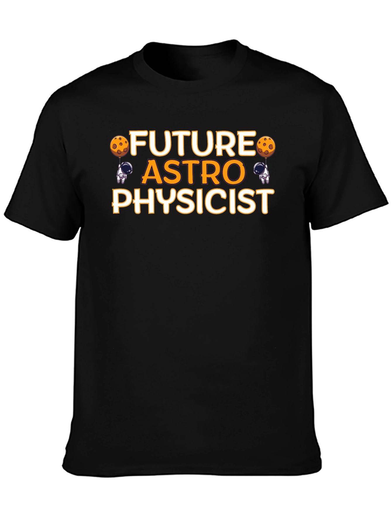 Future Astrophysicist Black T-Shirt