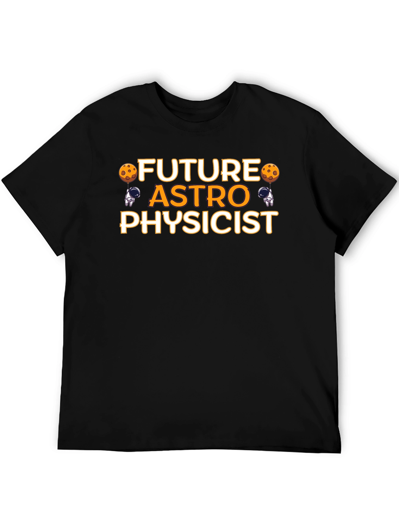 Future Astrophysicist Black T-Shirt