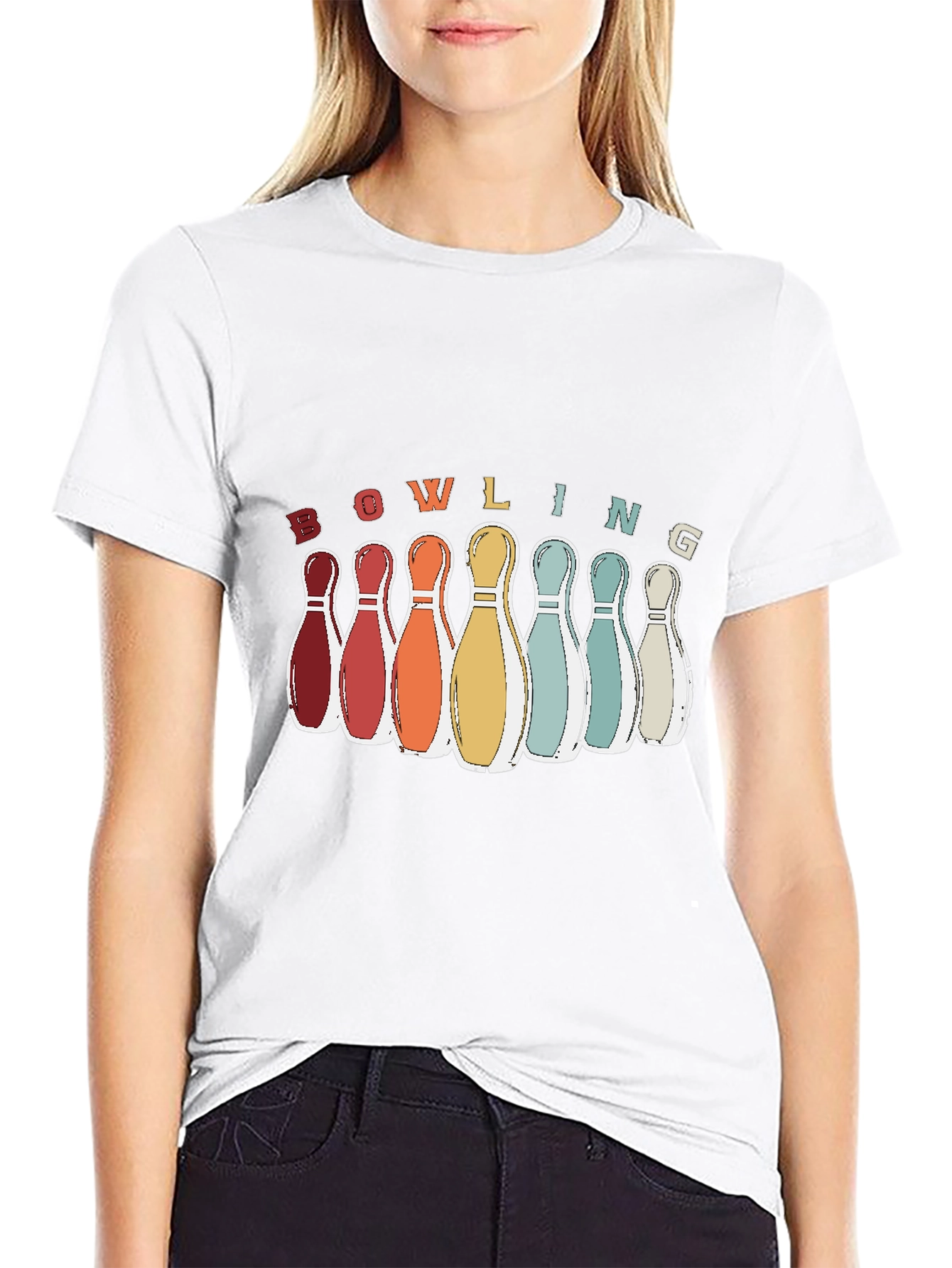 Retro Bowling Pin T-Shirt