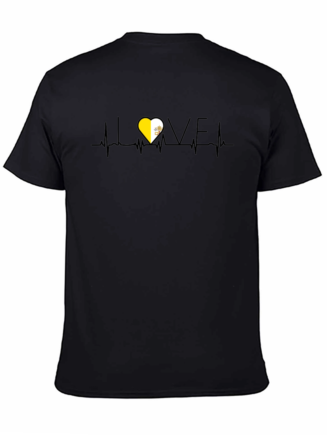 I Love Vatican Heartbeat T-Shirt