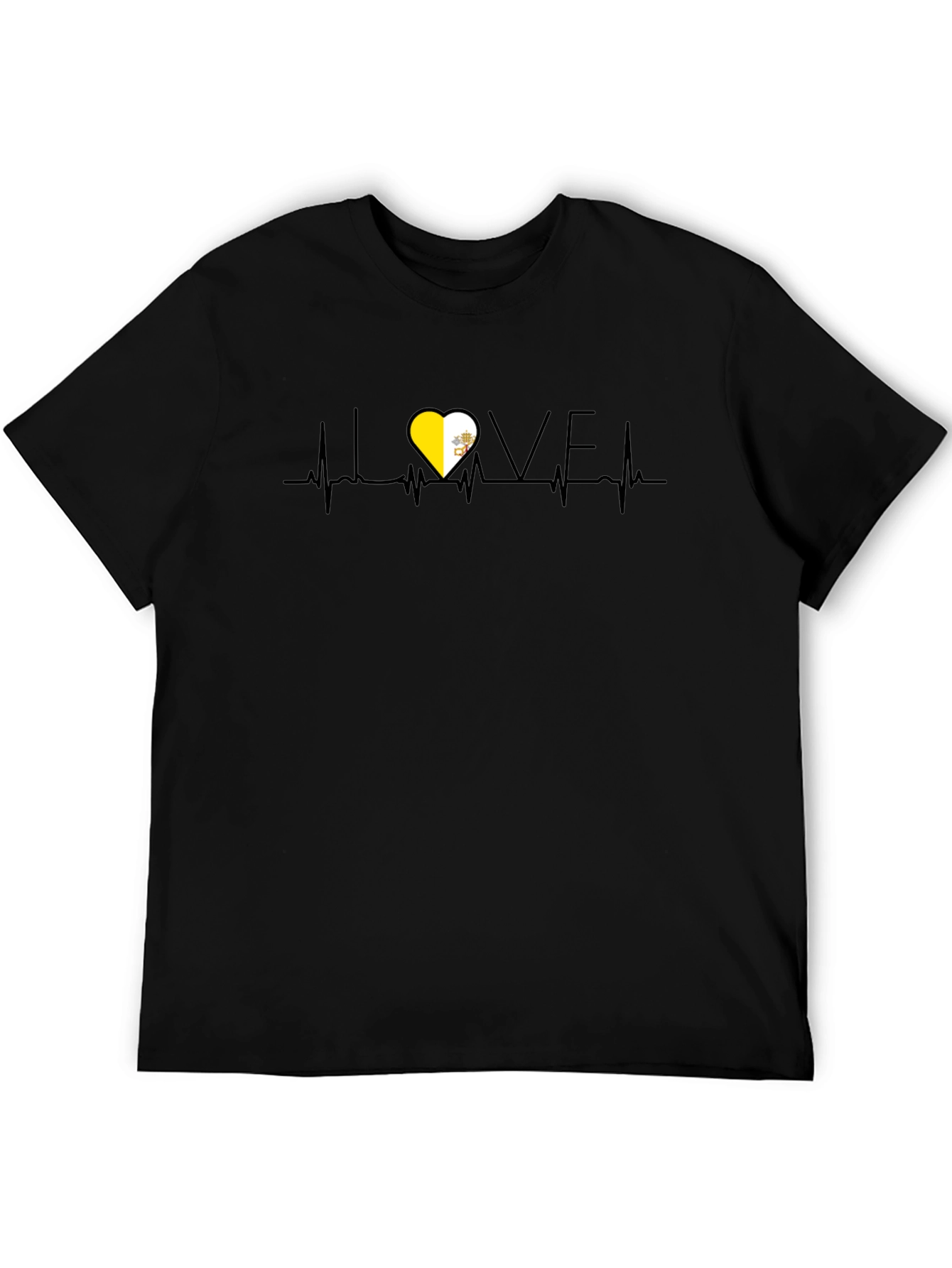I Love Vatican Heartbeat T-Shirt