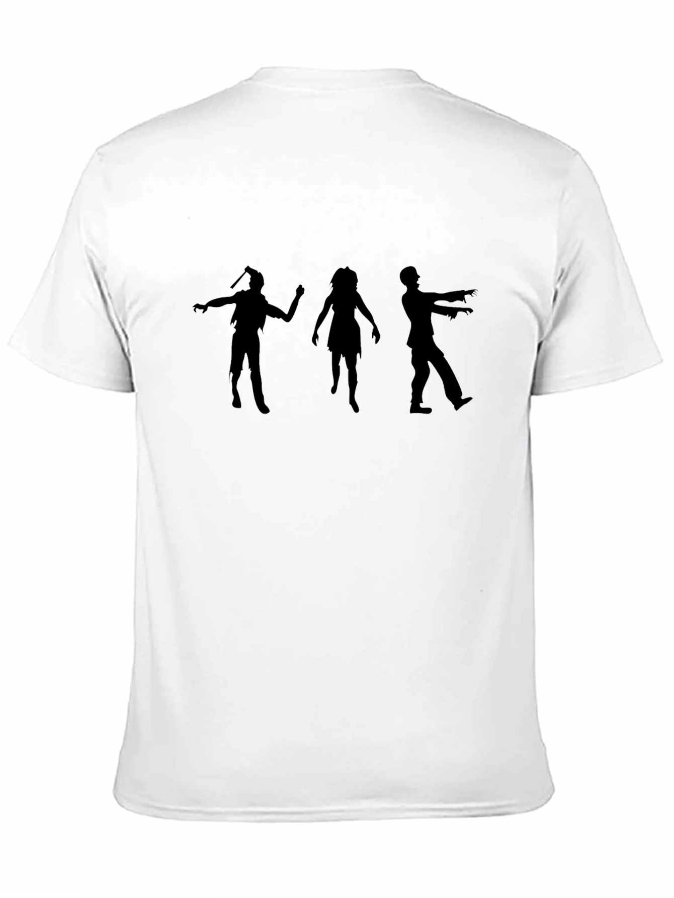 Zombie Silhouette Graphic T-Shirt