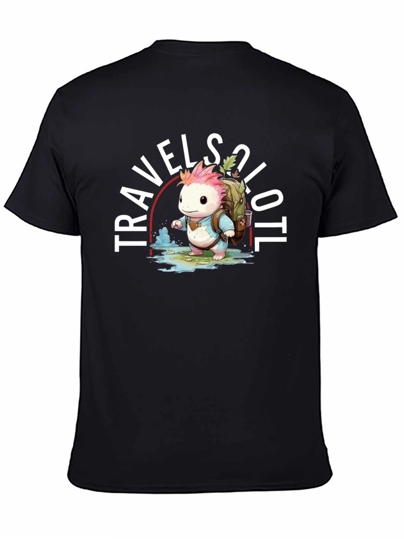 Travel Axolotl T-Shirt