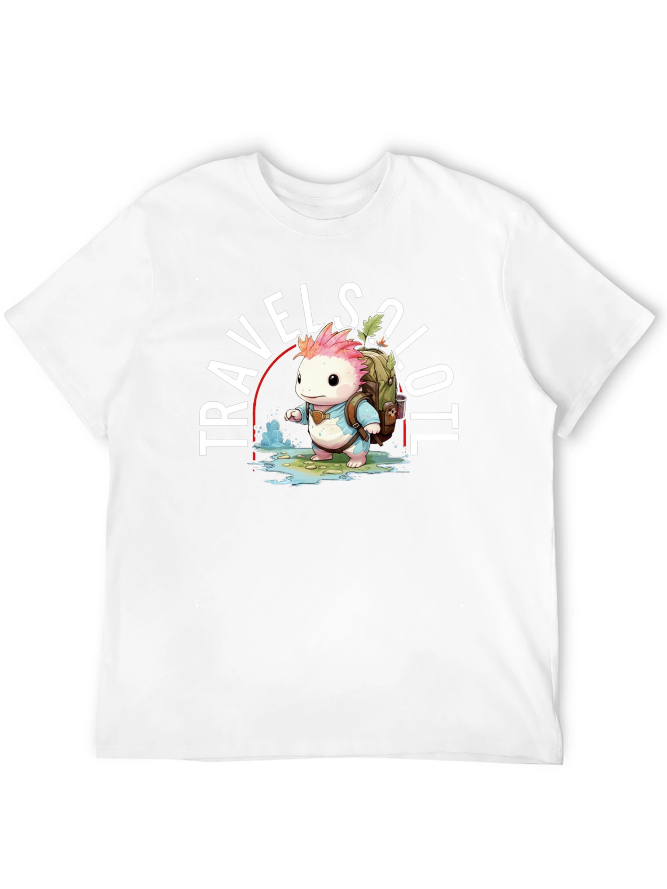 Travel Axolotl T-Shirt