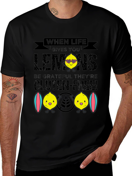 Funny Gluten-Free Lemon Graphic Tee