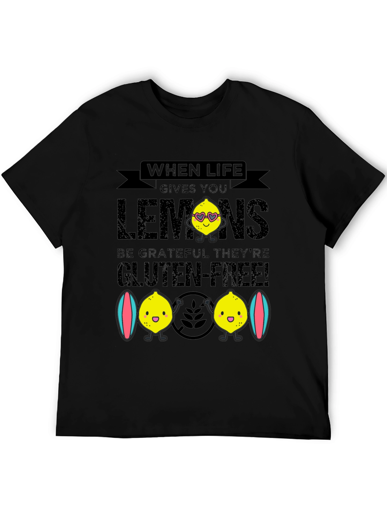 Funny Gluten-Free Lemon Graphic Tee