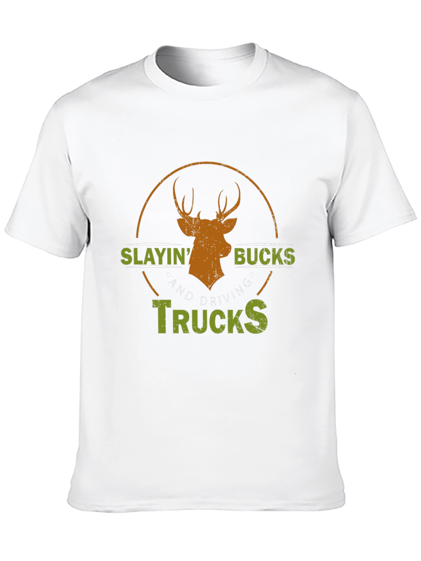 Slayin Bucks & Driving Trucks Graphic Tee