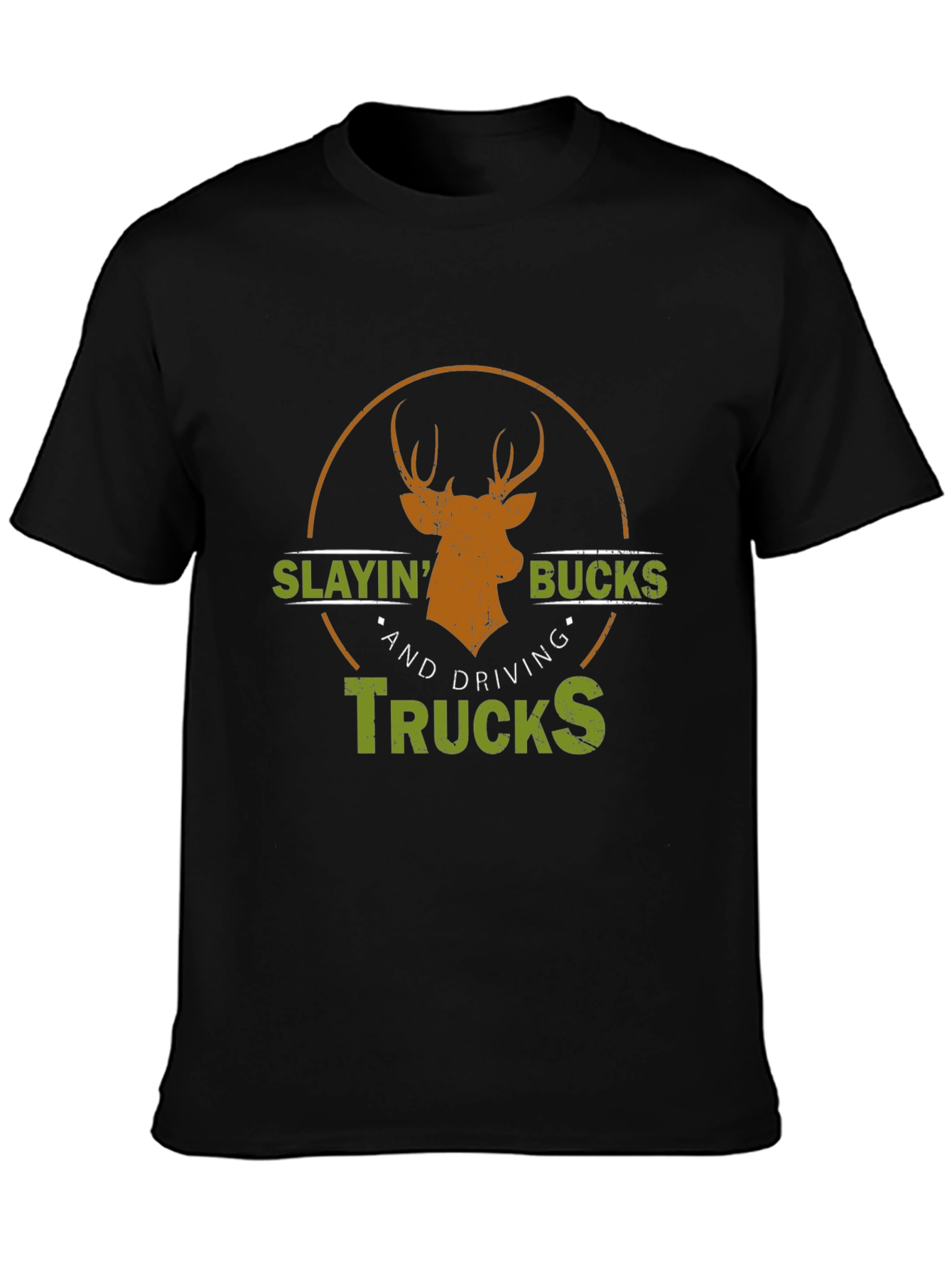 Slayin Bucks & Driving Trucks Graphic Tee