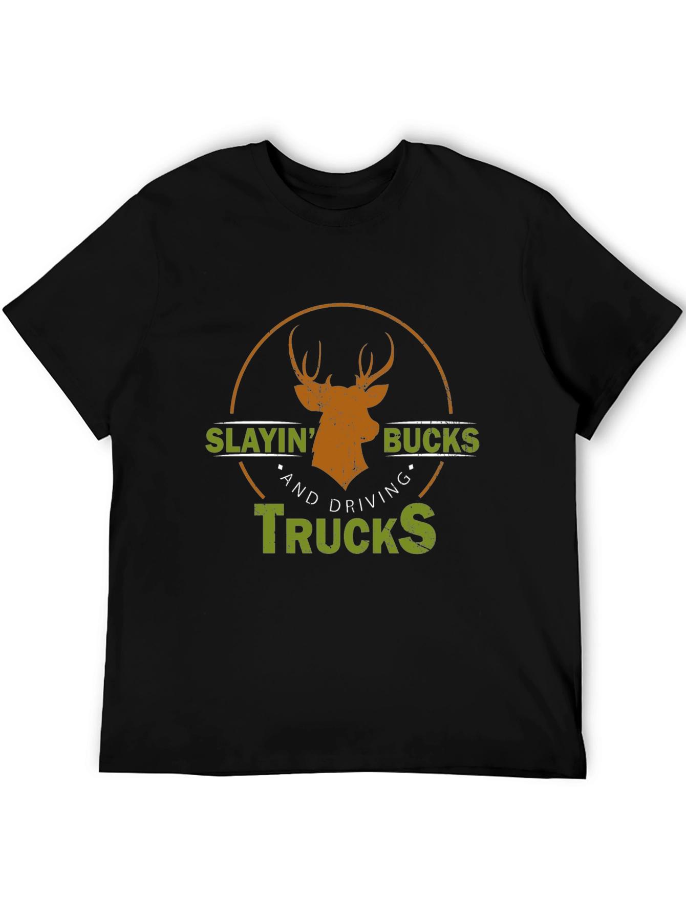 Slayin Bucks & Driving Trucks Graphic Tee