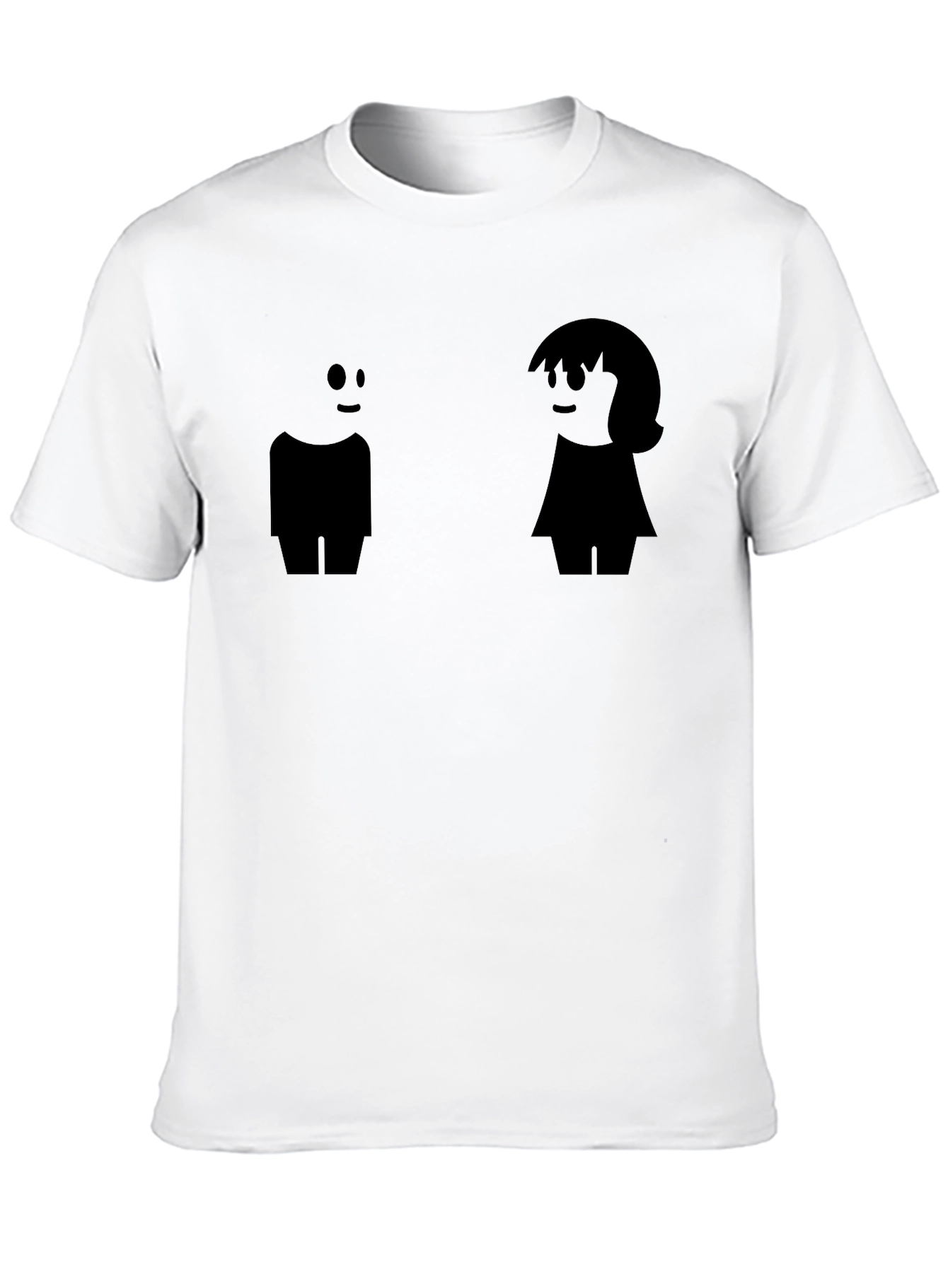 Funny Gender Symbols Black T-Shirt