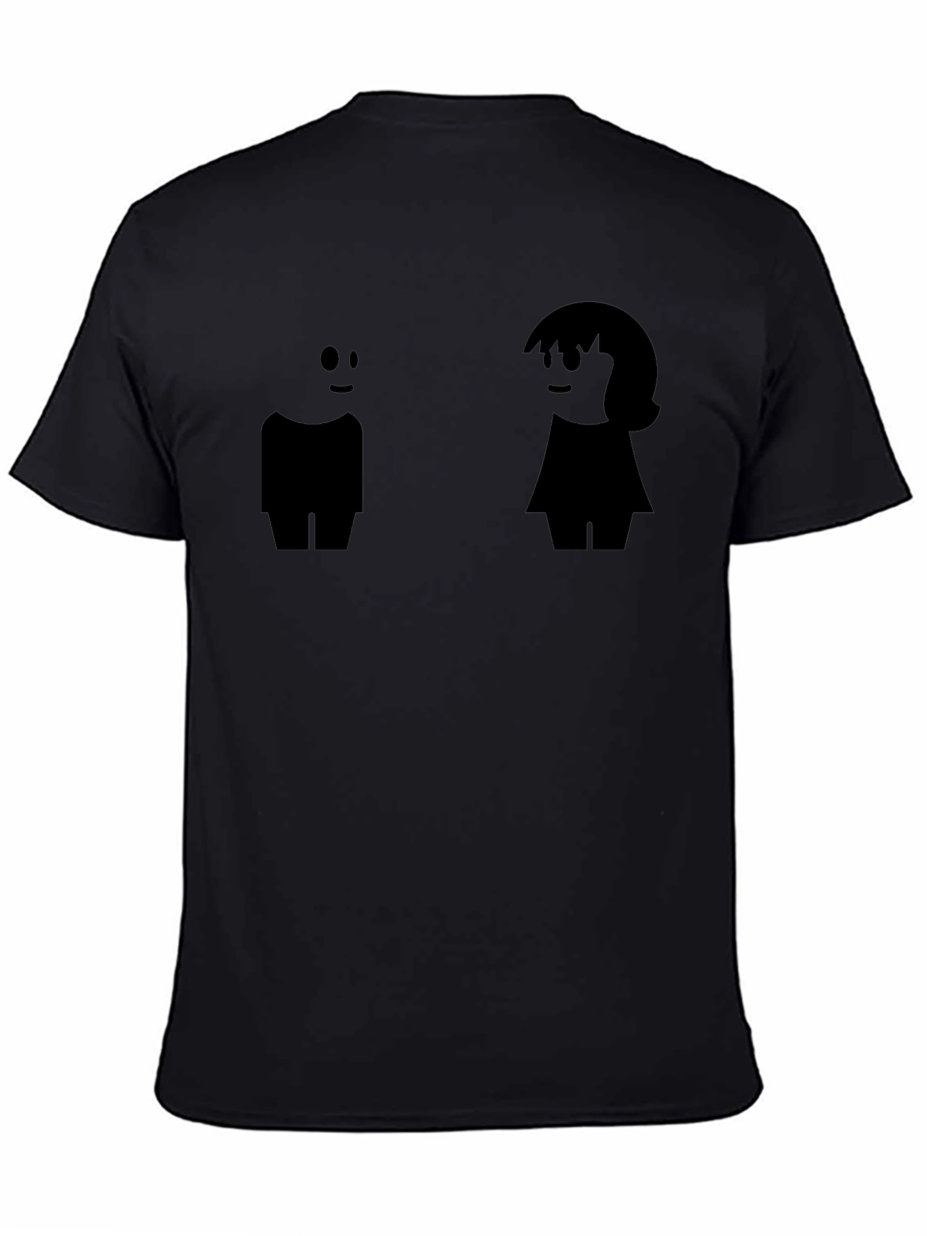 Funny Gender Symbols Black T-Shirt
