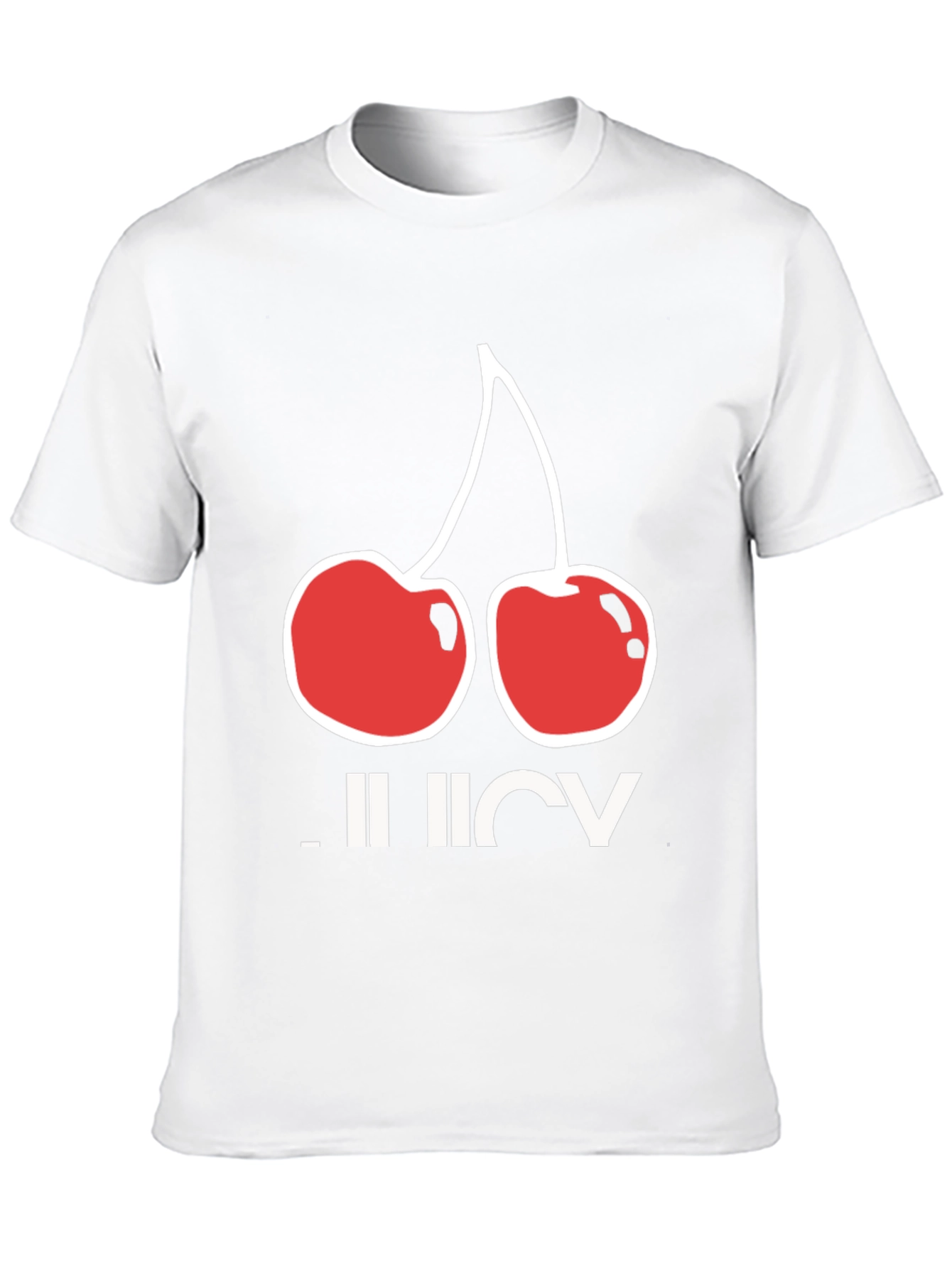 Juicy Cherries Graphic T-Shirt - Black