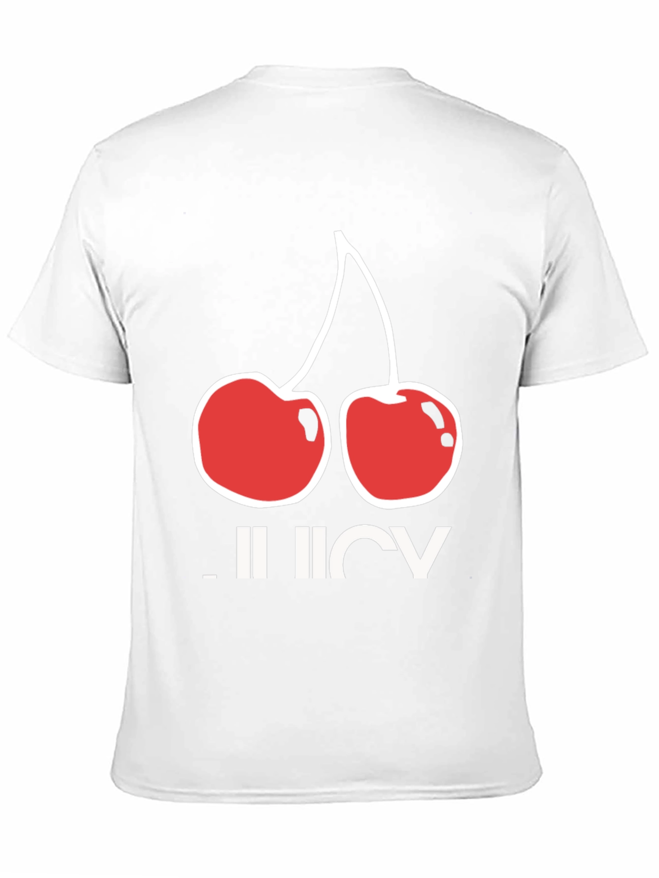 Juicy Cherries Graphic T-Shirt - Black