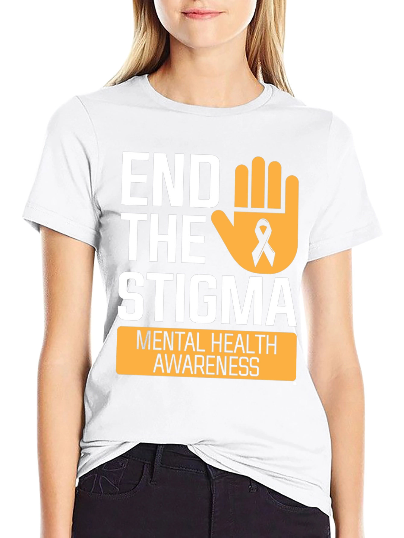 End the Stigma Mental Health Awareness T-Shirt