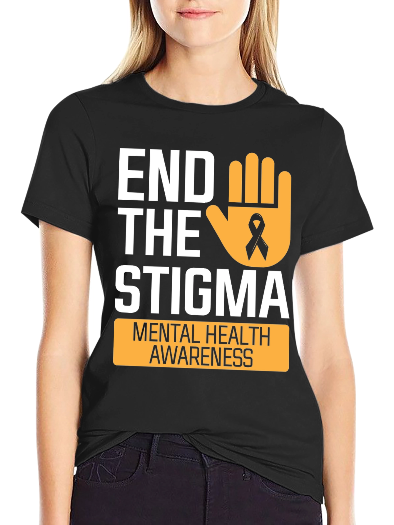 End the Stigma Mental Health Awareness T-Shirt