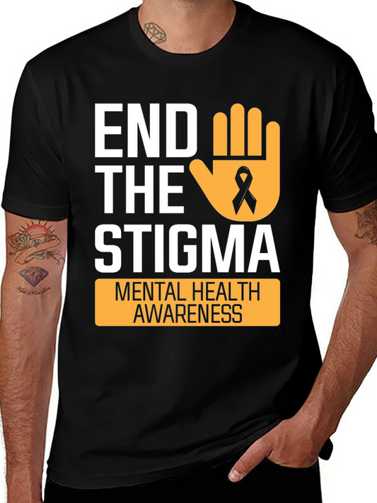 End the Stigma Mental Health Awareness T-Shirt