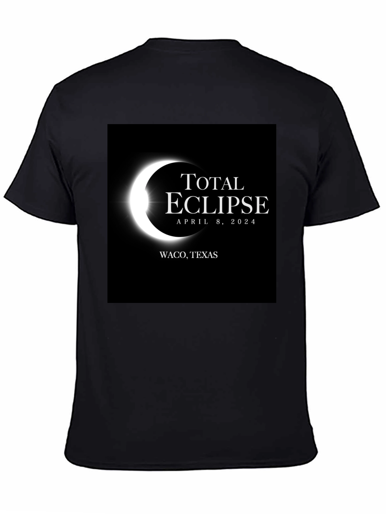 Total Eclipse April 8 2024 Waco Texas T-Shirt