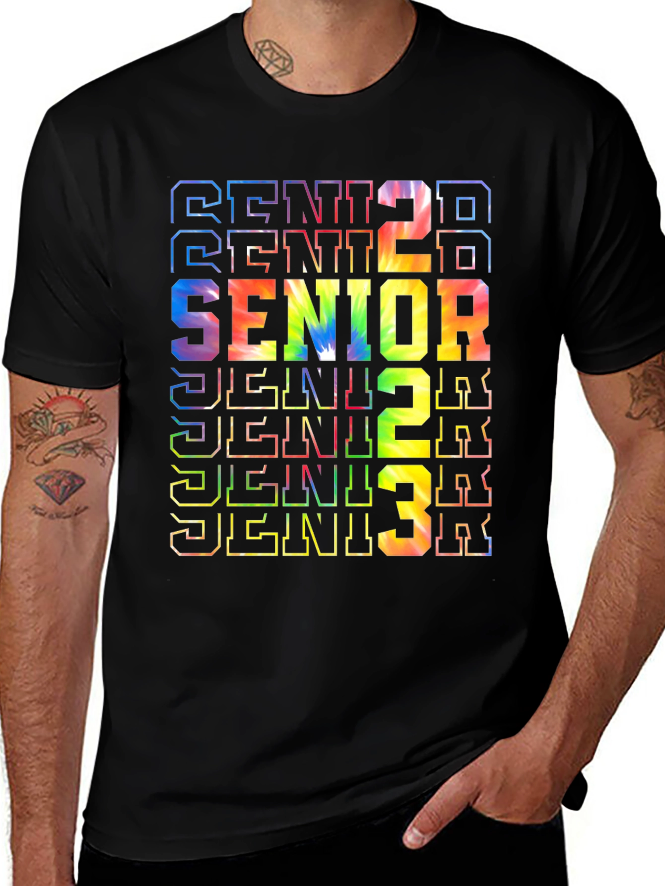 Senior 2023 Tie Dye T-Shirt