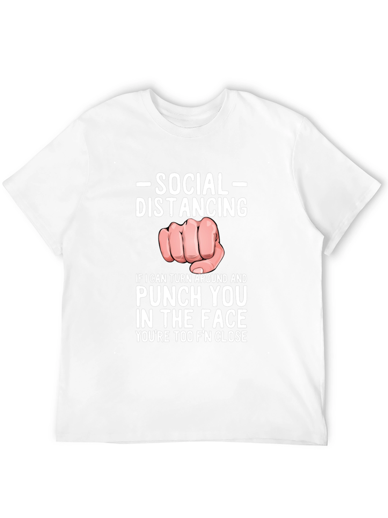 Social Distancing Punch T-Shirt